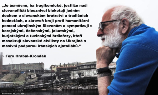Putin vraždí Slovanov...